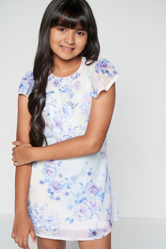 Multi Floral Dream Dress, Multi Color, image 1